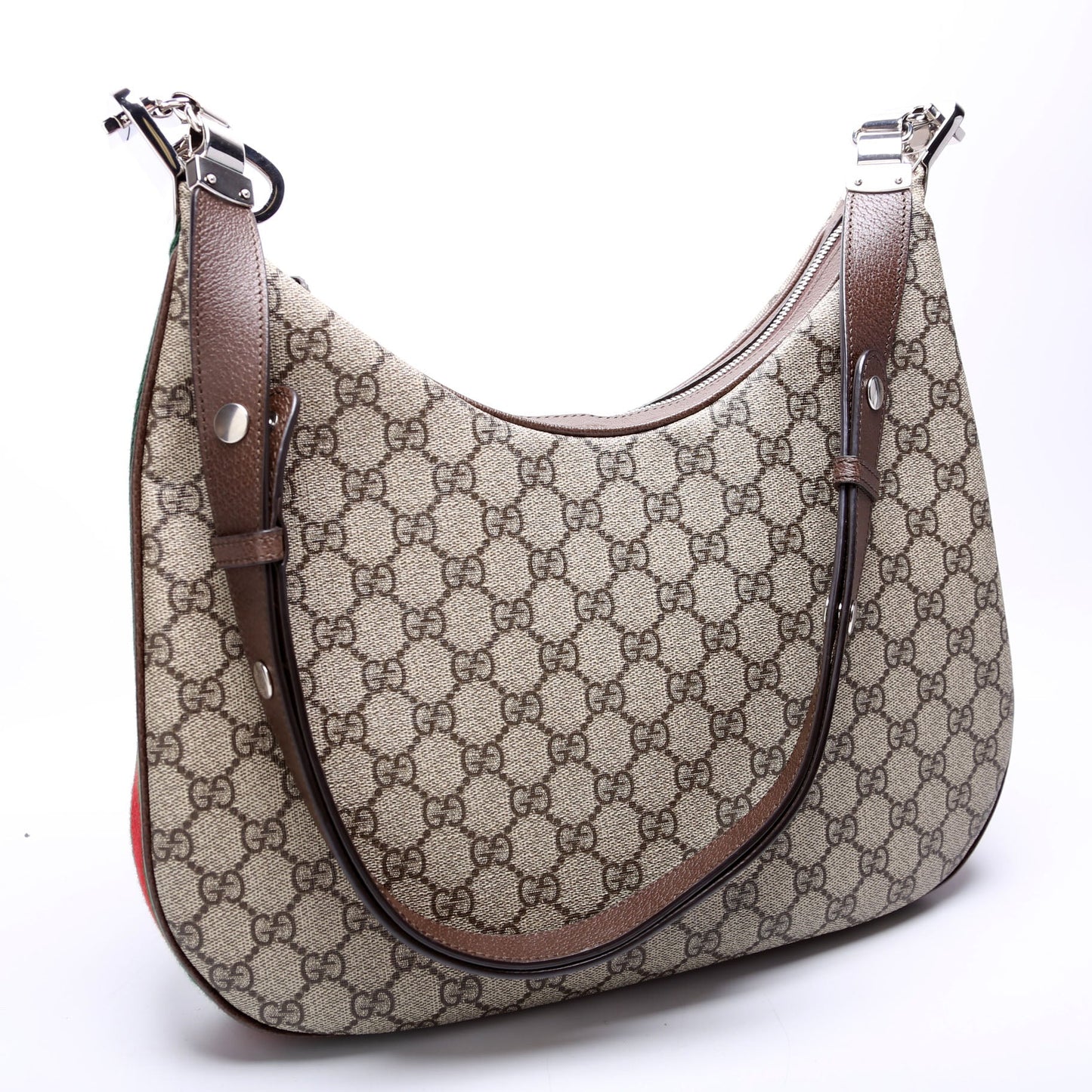 Gucci 702823 Attache GG Supreme Shoulder Medium Bag