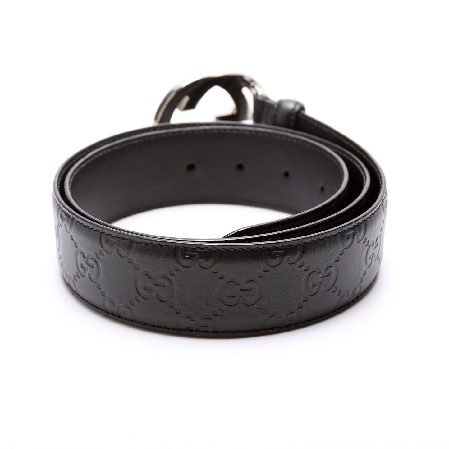 Gucci  Guccissima Belt Size / Black