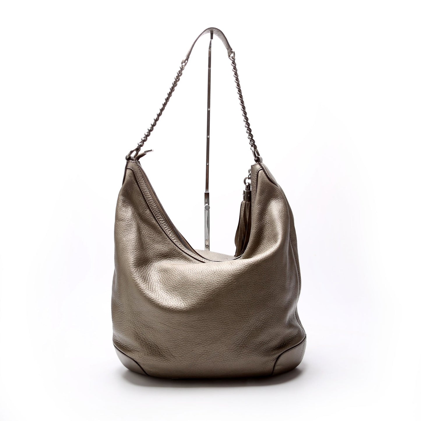 Gucci  Soho Chain Hobo Silver
