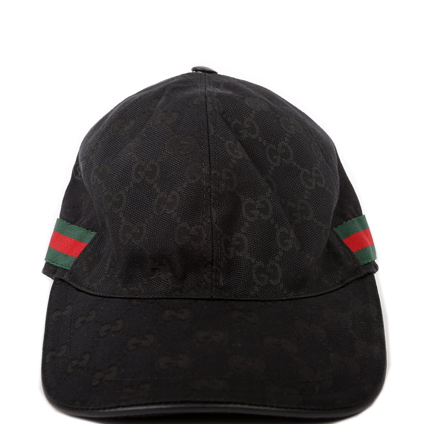 Gucci  GG Canvas Web Hat Size Medium Black