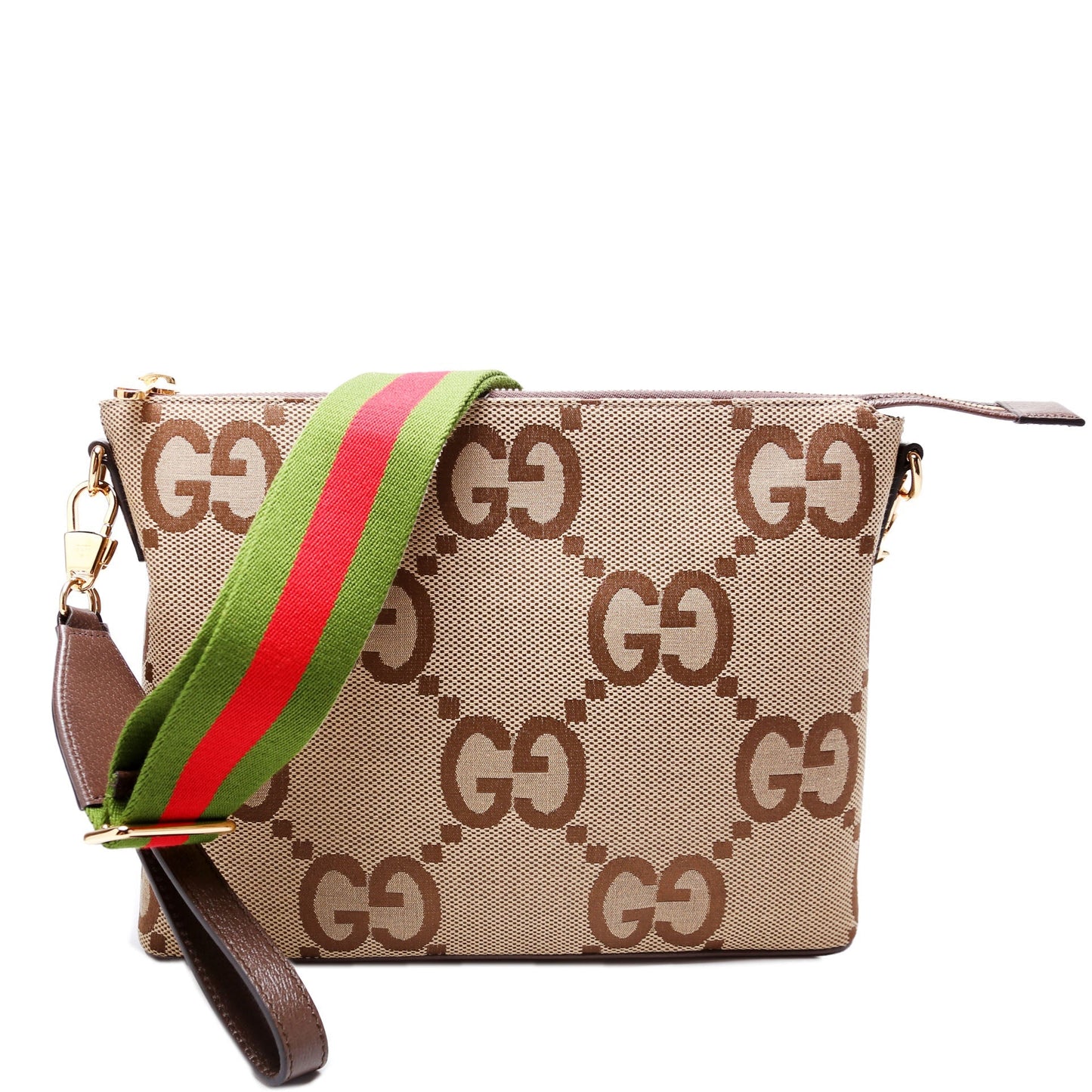 Gucci  Jumbo GG Messenger Brown
