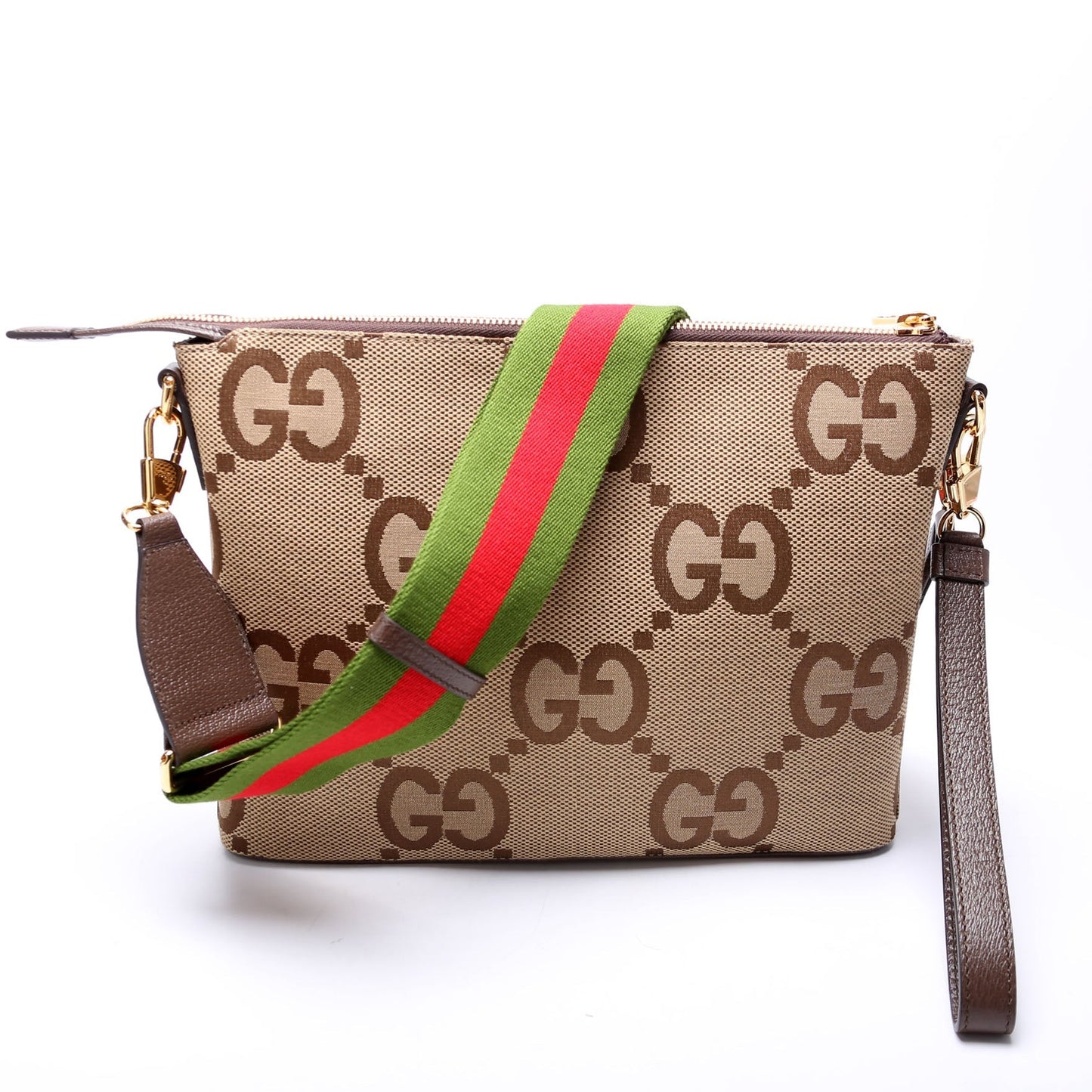 Gucci  Jumbo GG Messenger Brown