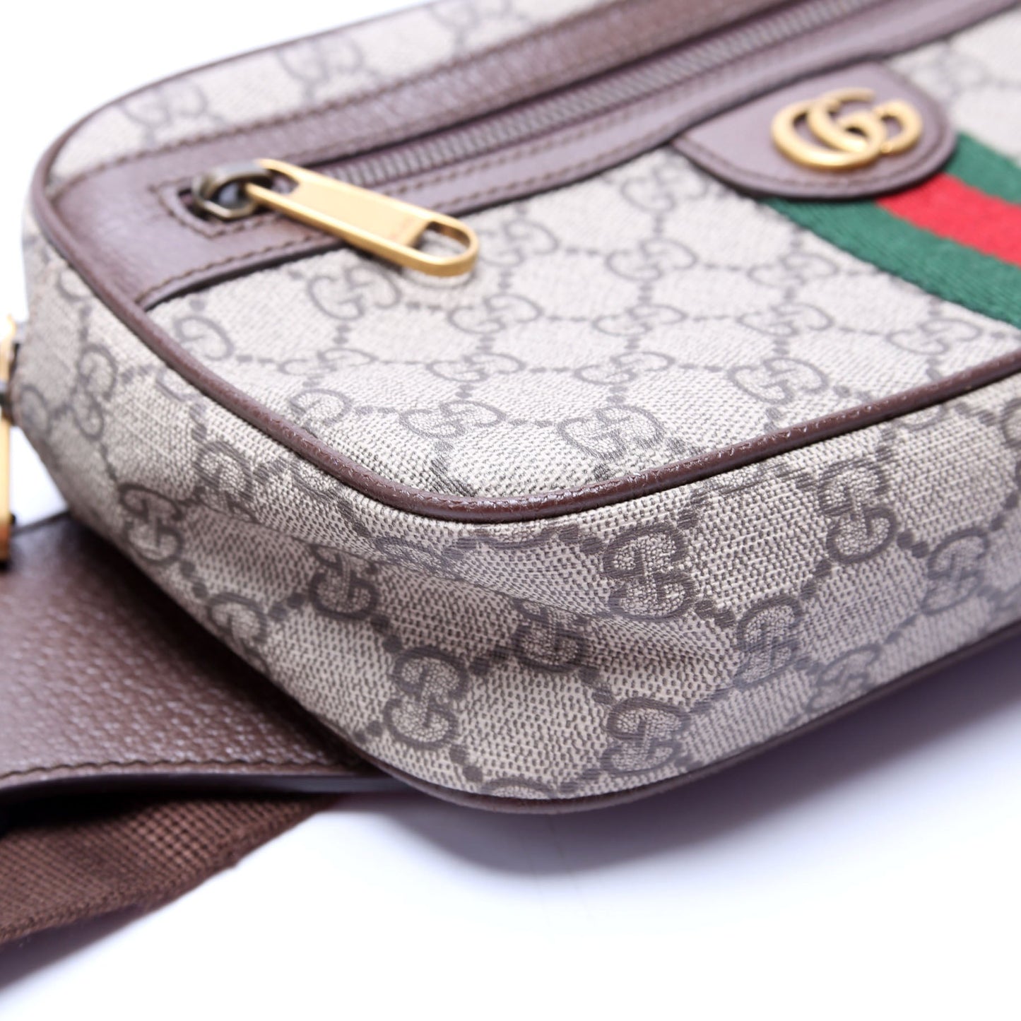 Gucci  Ophidia GG Belt Bag Brown