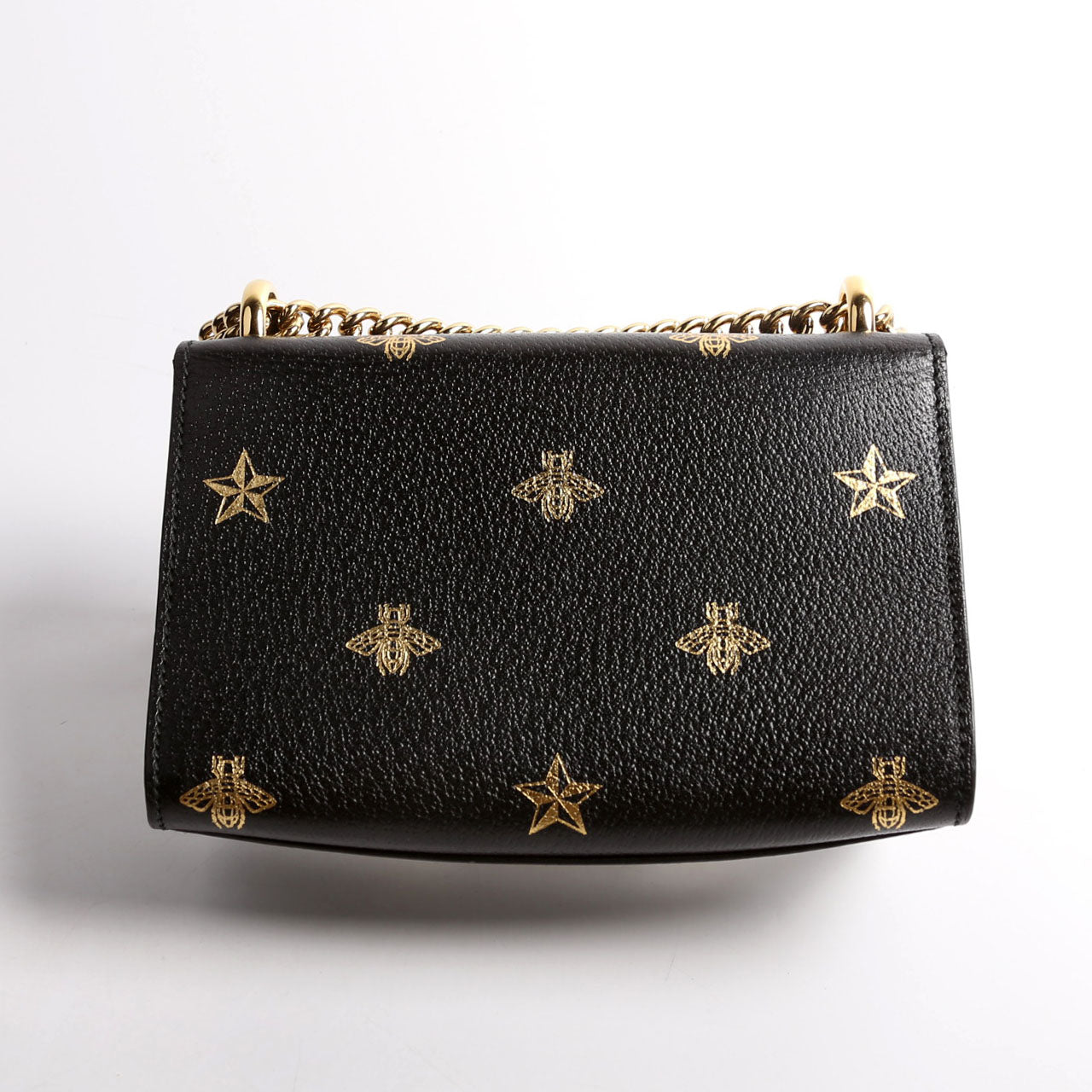 Gucci  Padlock Bee Star Leather Small