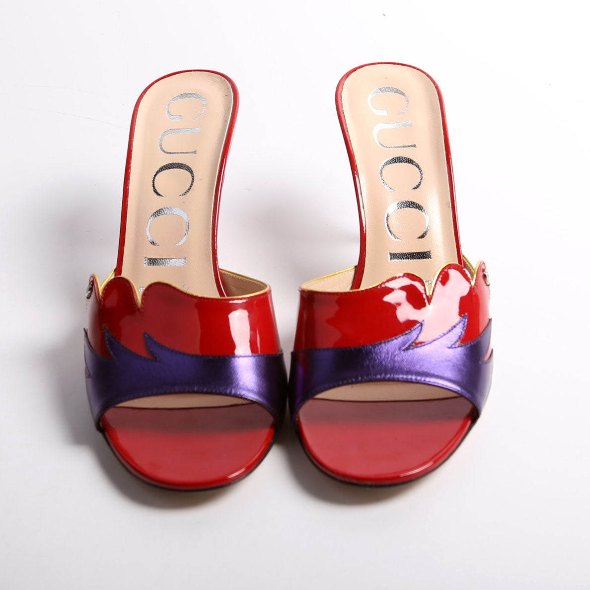 Gucci Open Toe Sandals Size . Red
