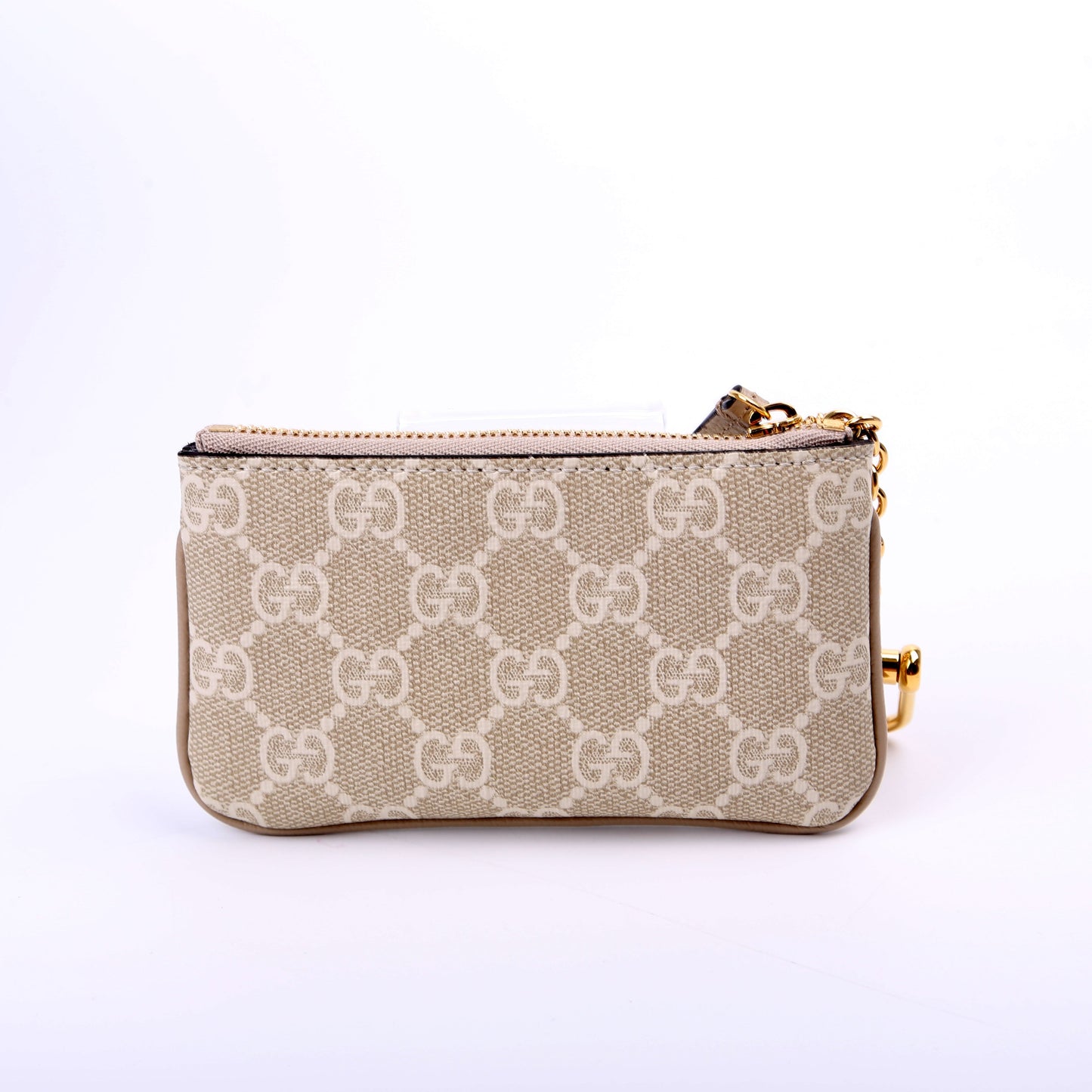 Gucci  GG Supreme Ophidia Key Case Beige
