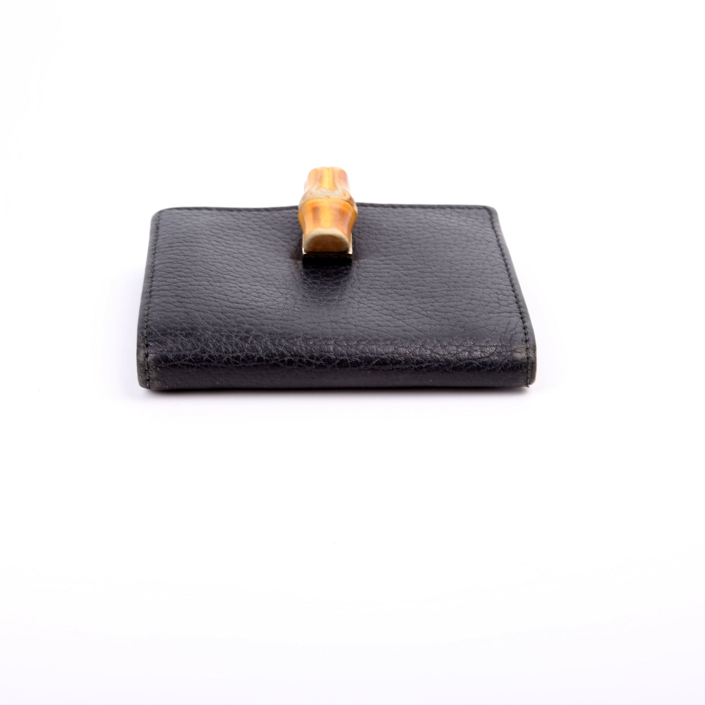 Gucci  Bamboo Compact Wallet Black