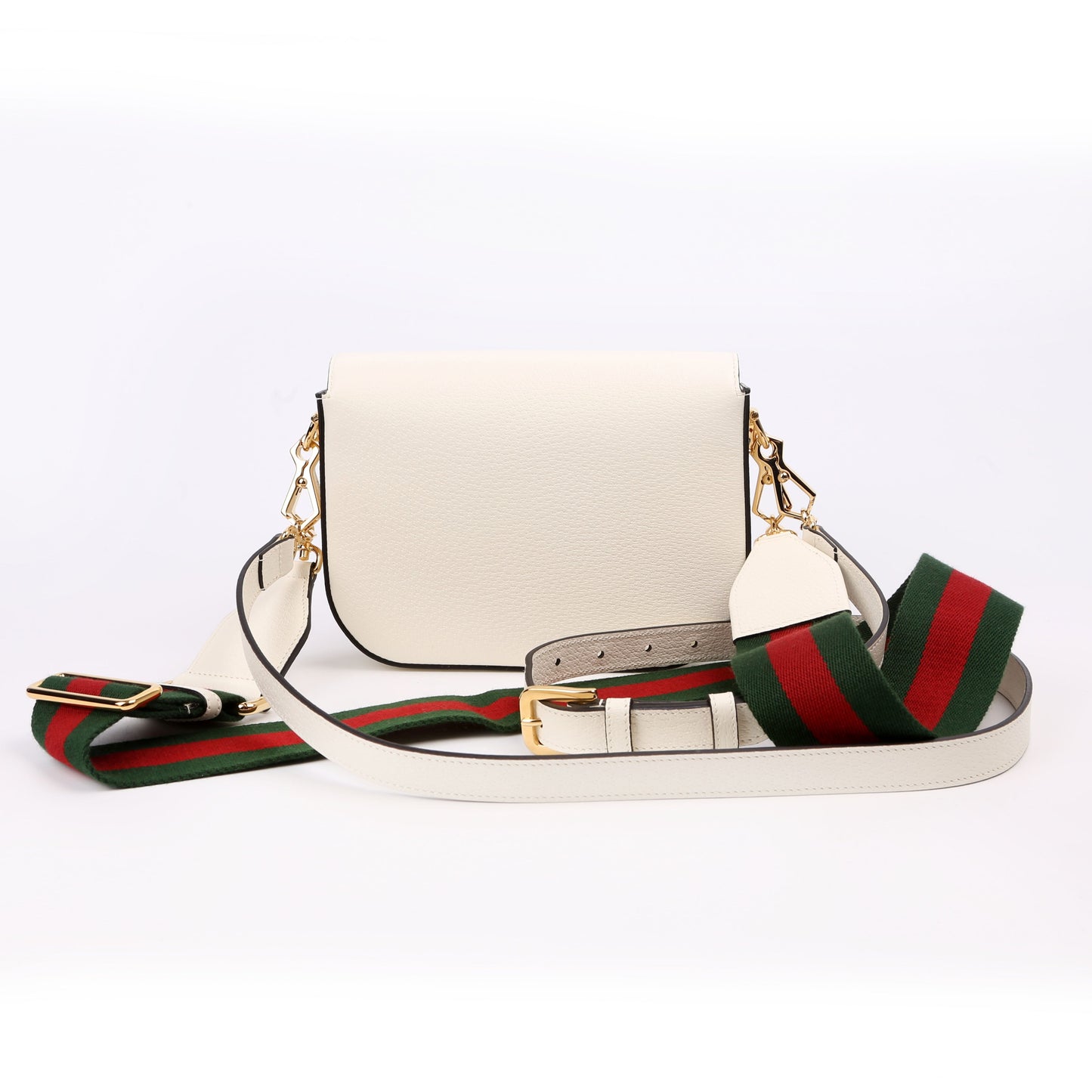 Gucci  Gucci X Adiddas  Horsebit Mini Bag White/Black