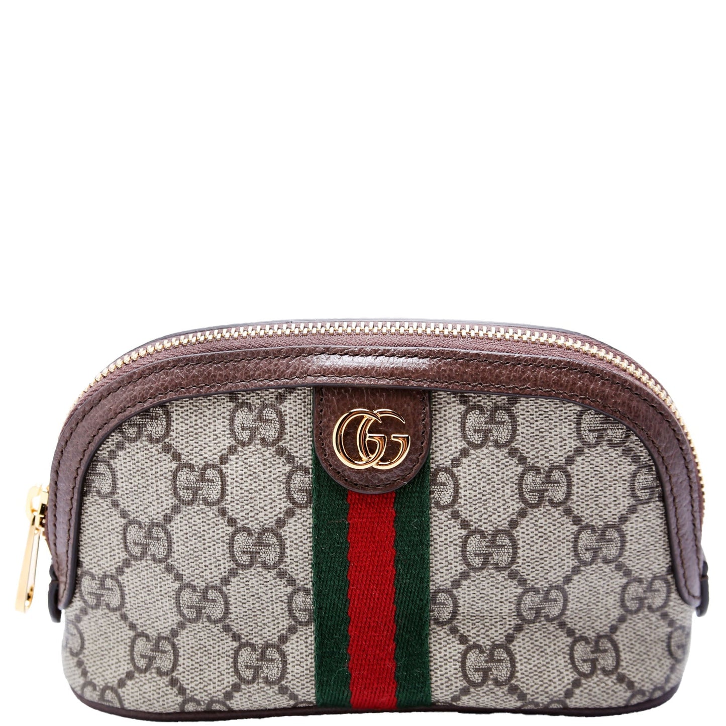 Gucci  Ophidia GG Supreme Medium Cosmetic Case Brown