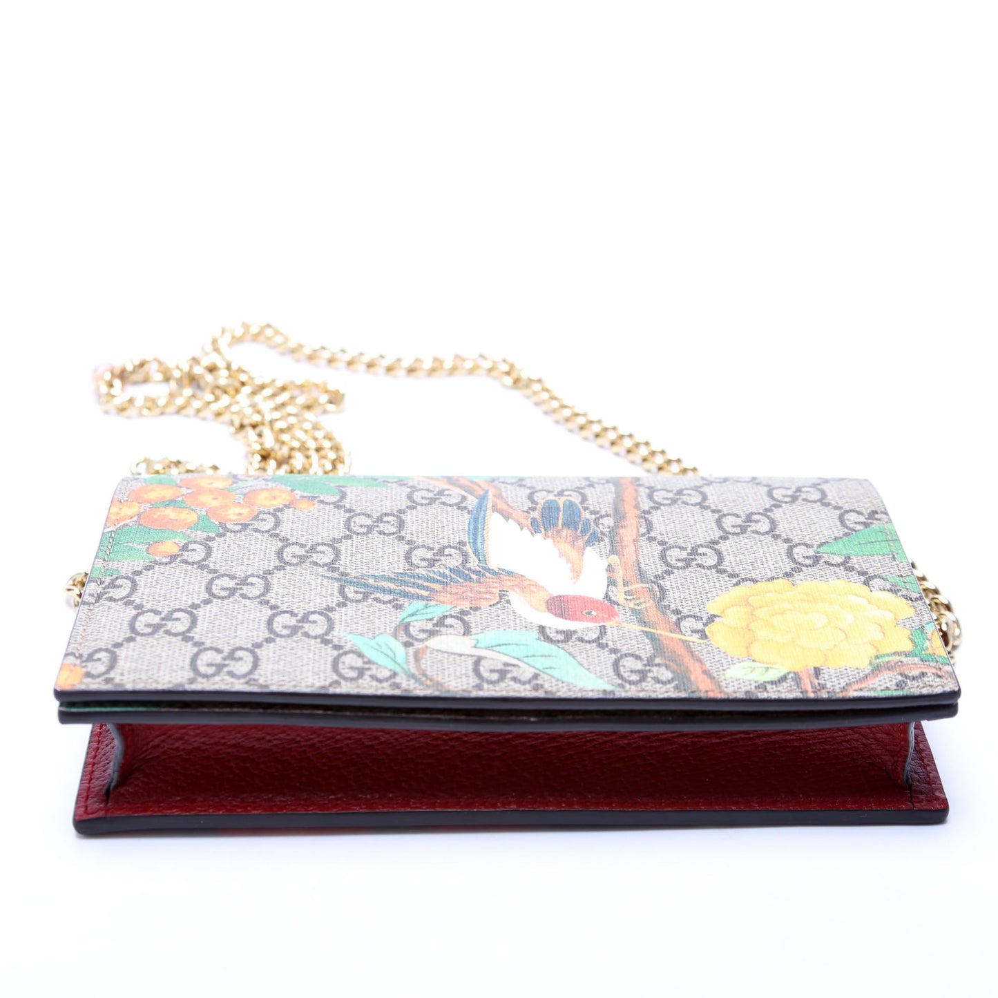 Gucci  GG Supreme Tian Chain Wallet