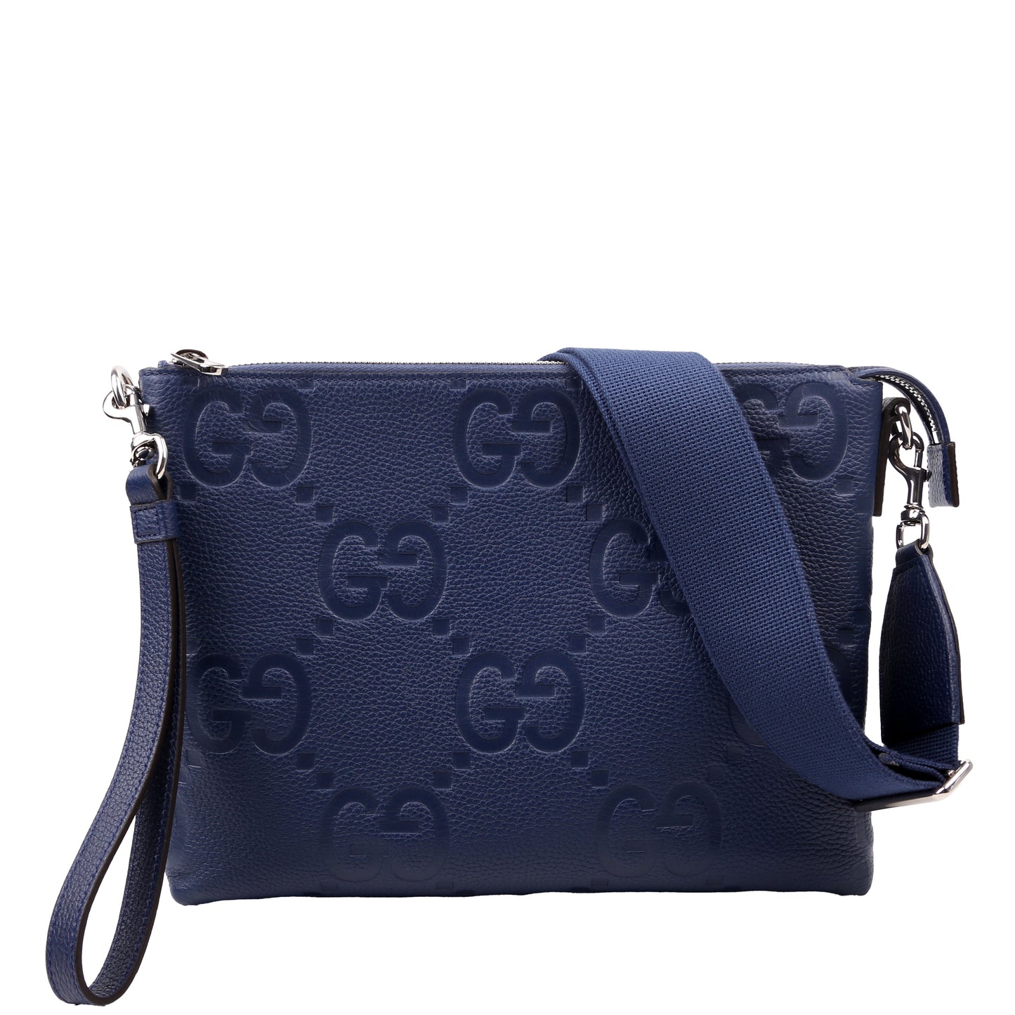Gucci  Jumbo GG Messenger Blue