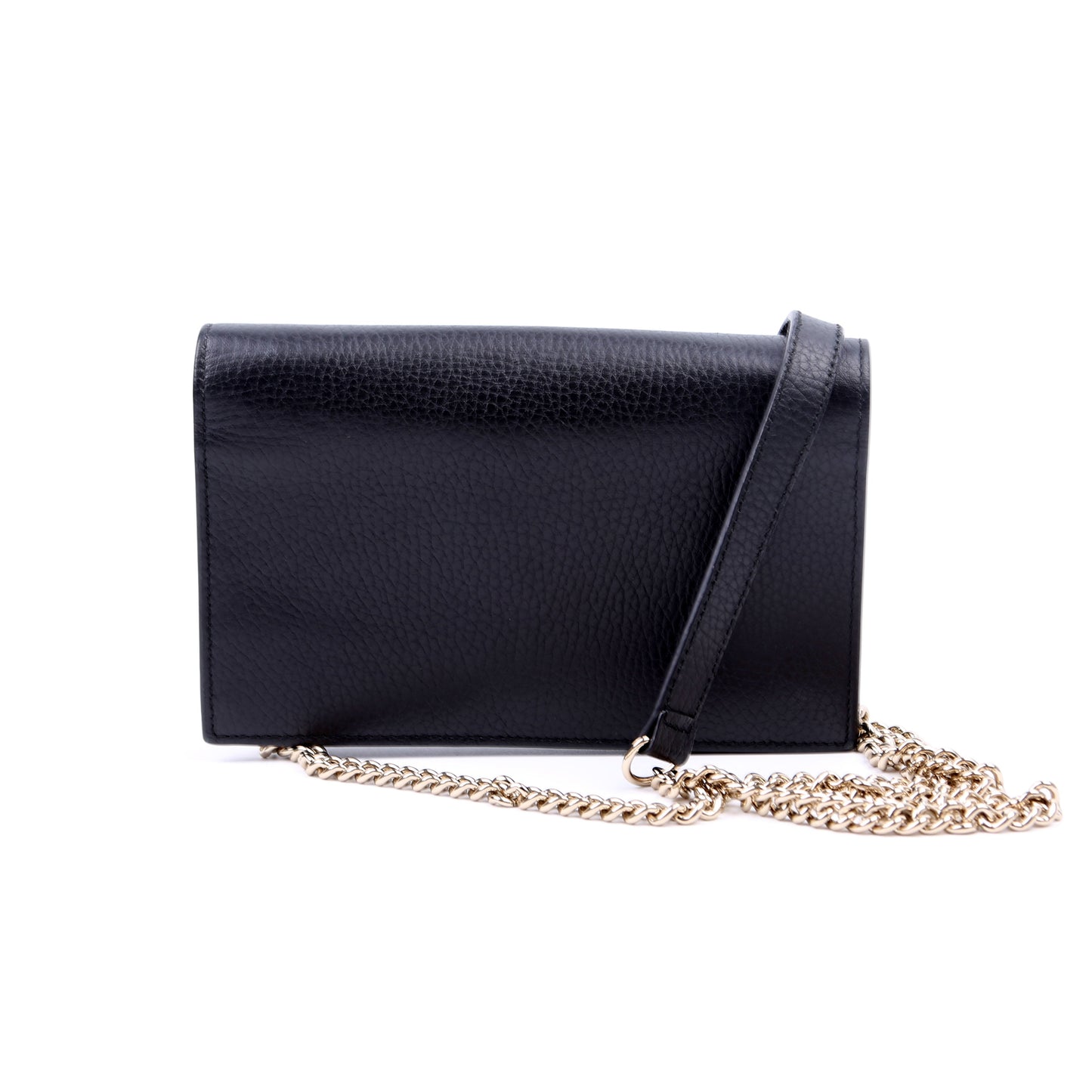 Gucci  Interlocking G Chain Wallet Black