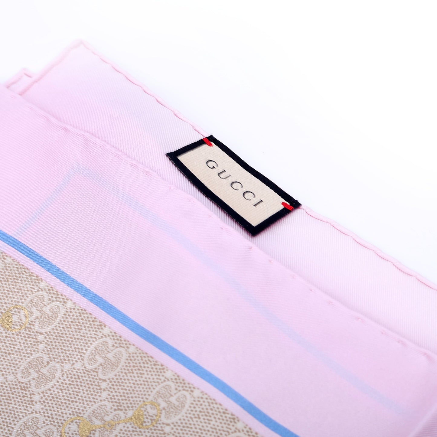Gucci  GG with Horsebit Silk Square CM