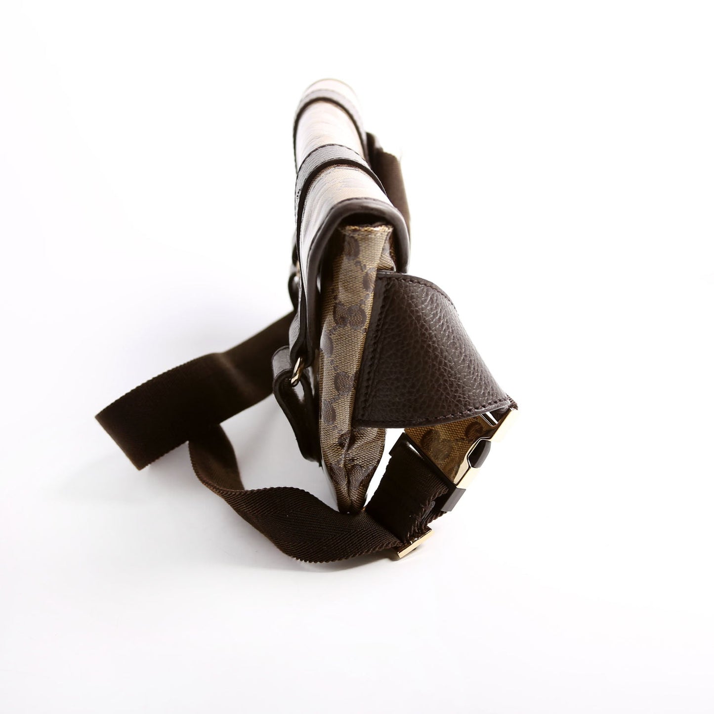 Gucci  GG Crystal Waist Belt Bag Brown