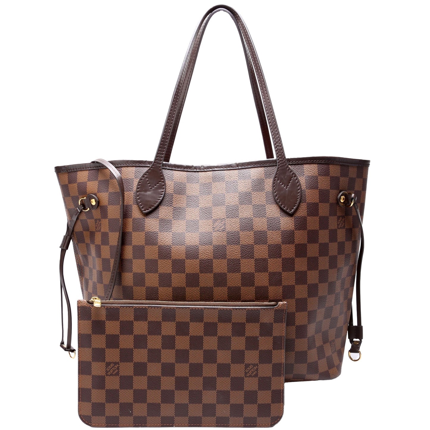 Louis Vuitton Neverfull W/Wallet MM Ebene