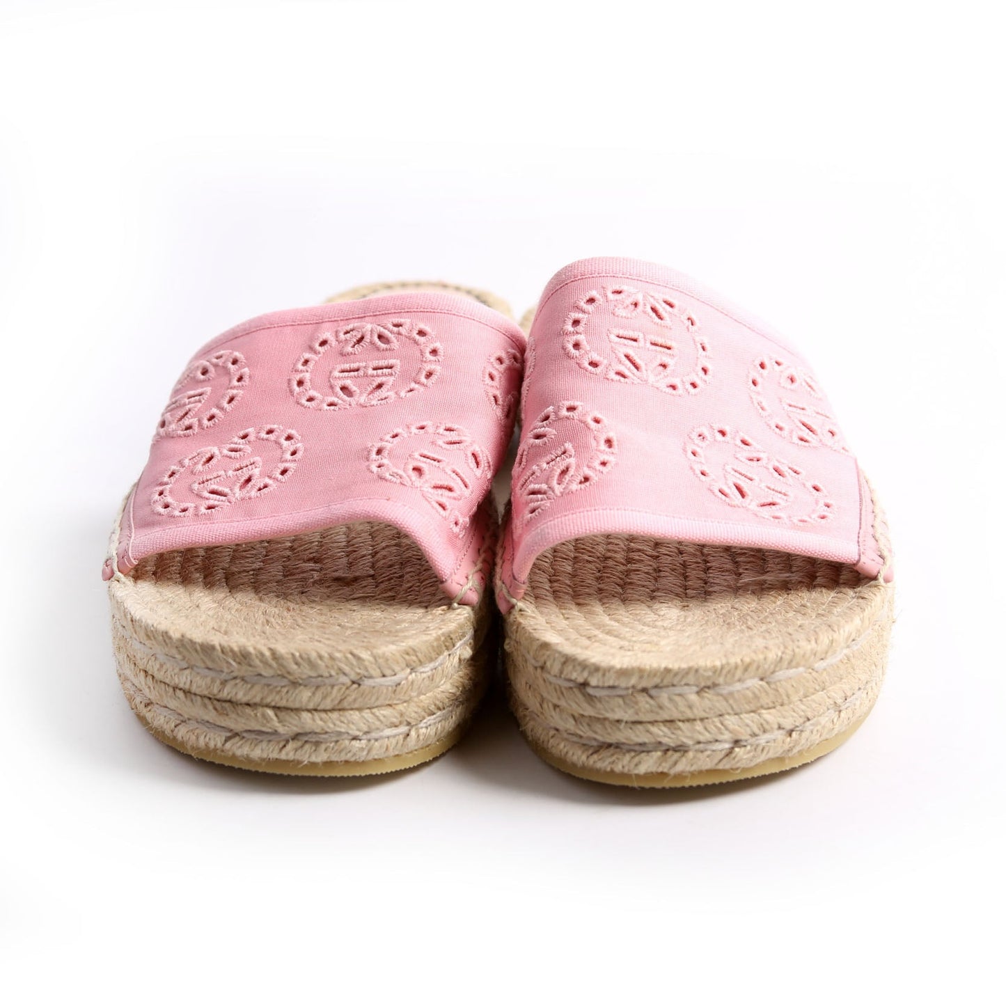 Gucci Interlocking G Damita Espadrilles Size  Pink