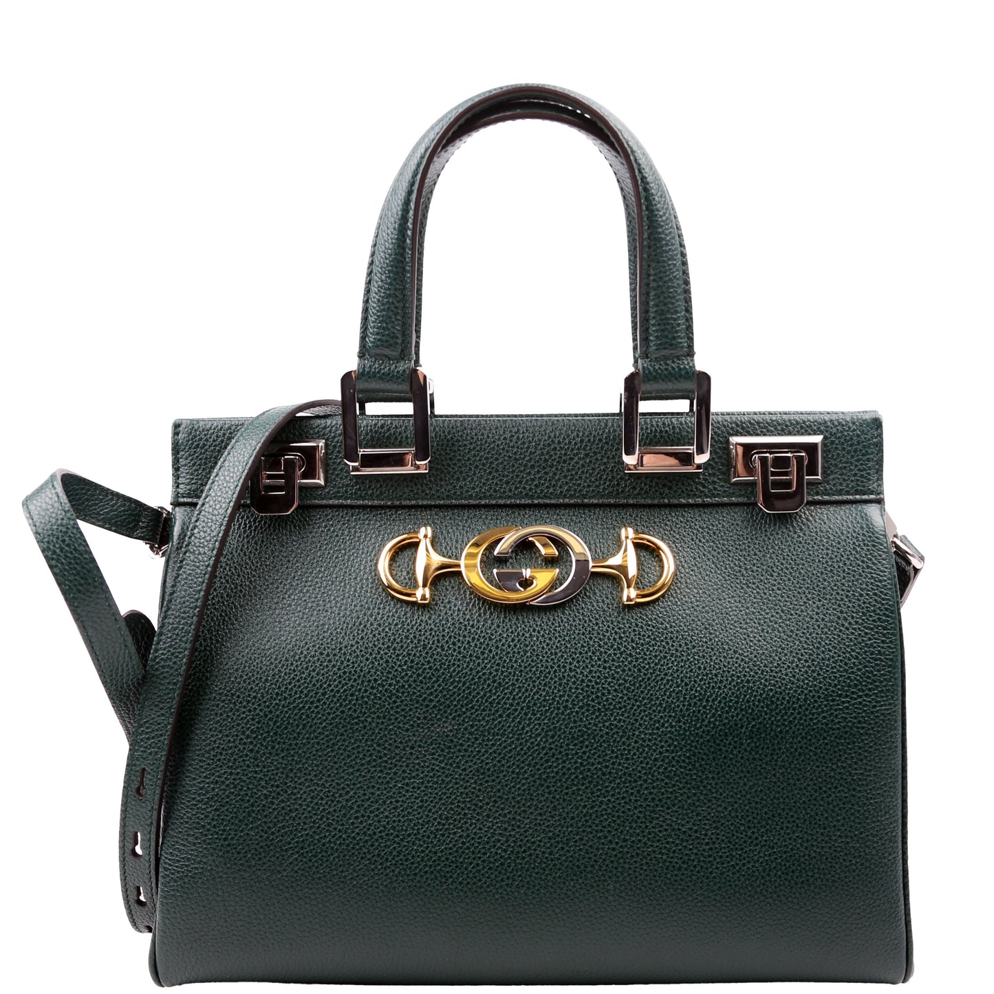 Gucci  Zumi Top Handle Small Green