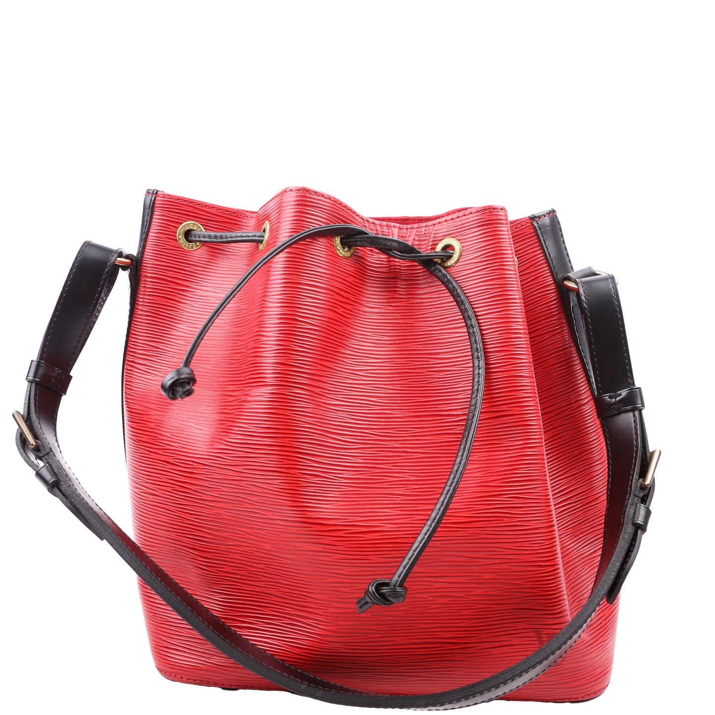 Louis Vuitton Noe Petit   Epi Red/Black