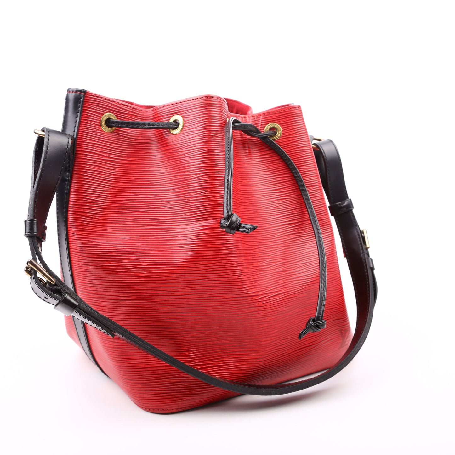 Louis Vuitton Noe Petit   Epi Red/Black