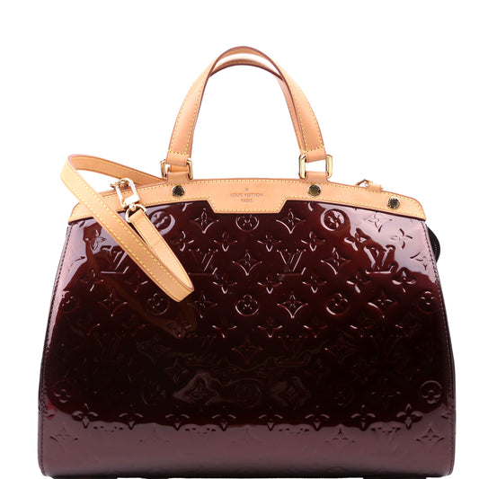 Louis Vuitton Brea GM Vernis Burgundy