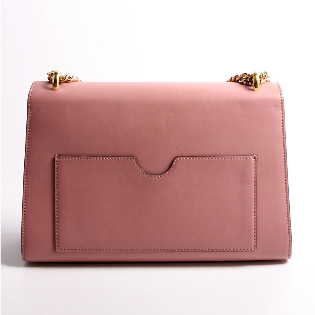 Gucci  Padlock Calfskin Shoulder Medium Pink