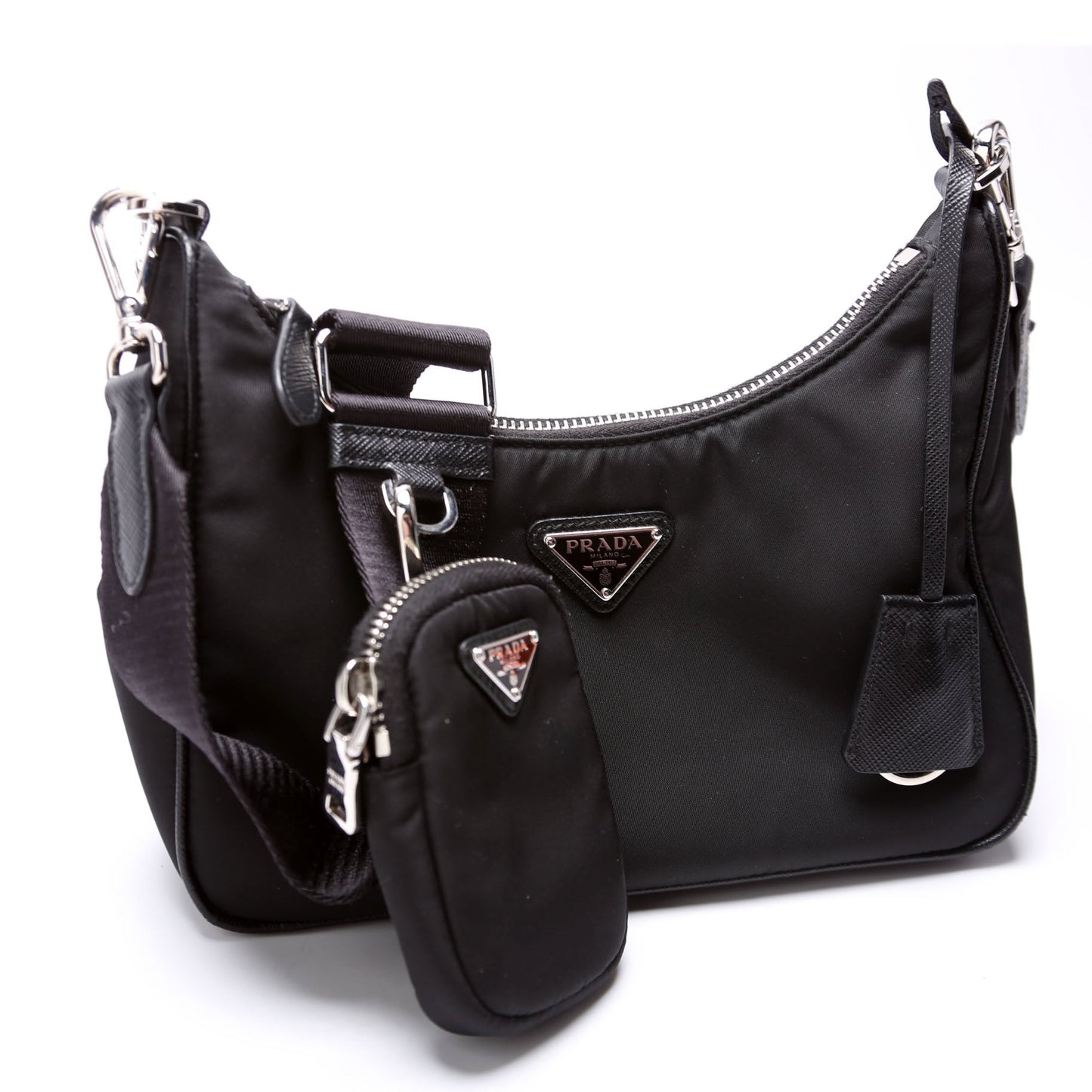Prada Nylon Re-Edition 2005 Shoulder Black Bag