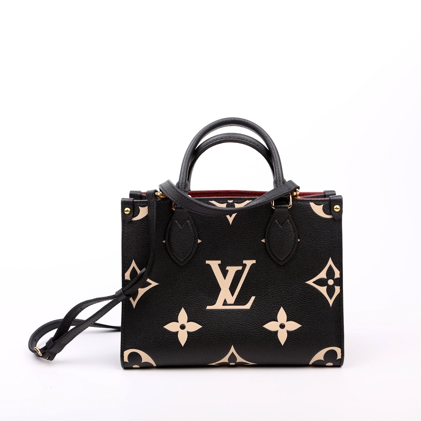 Louis Vuitton ONTHEGO PM Bicolor Empreinte Black/Cream