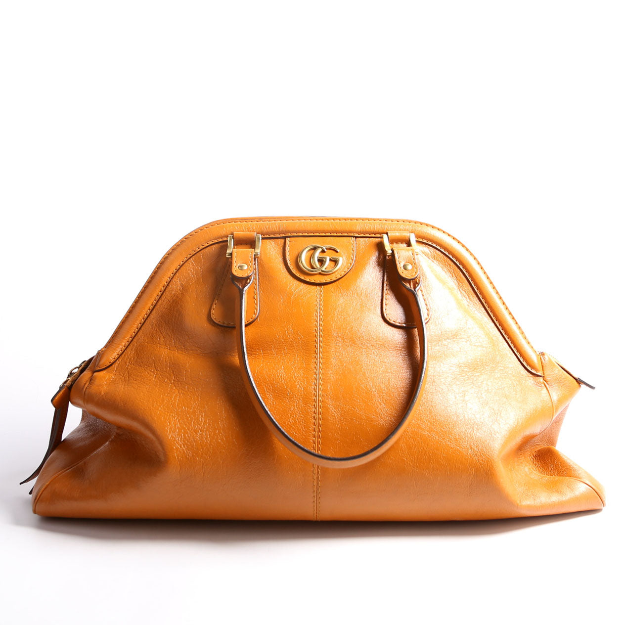 Gucci 515937 Re(Belle) Large Top Handle Rust Bag