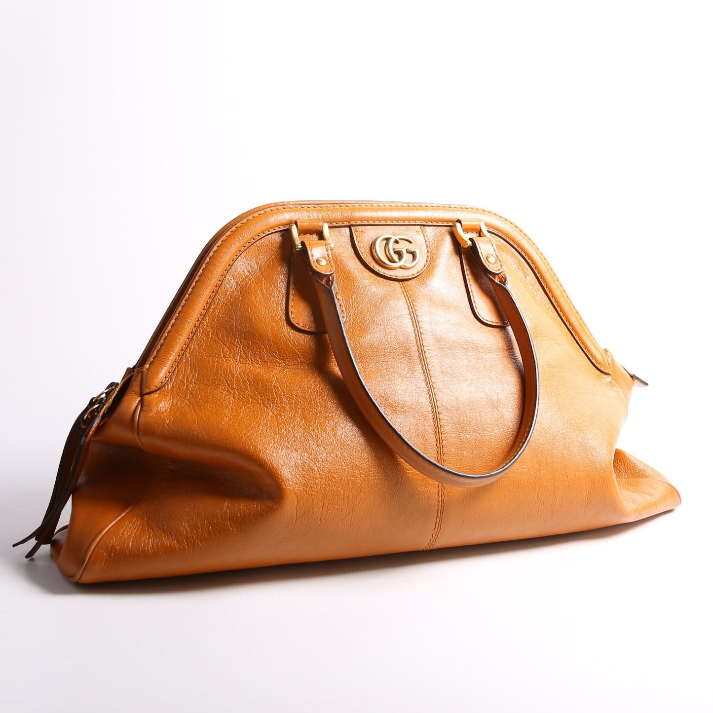 Gucci 515937 Re(Belle) Large Top Handle Rust Bag