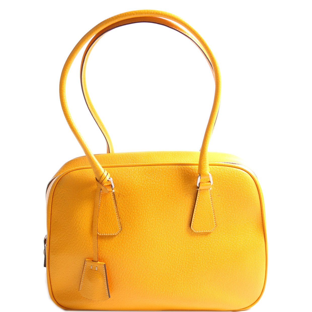 Prada Cinghialge Sport Bowler   Yellow Bag