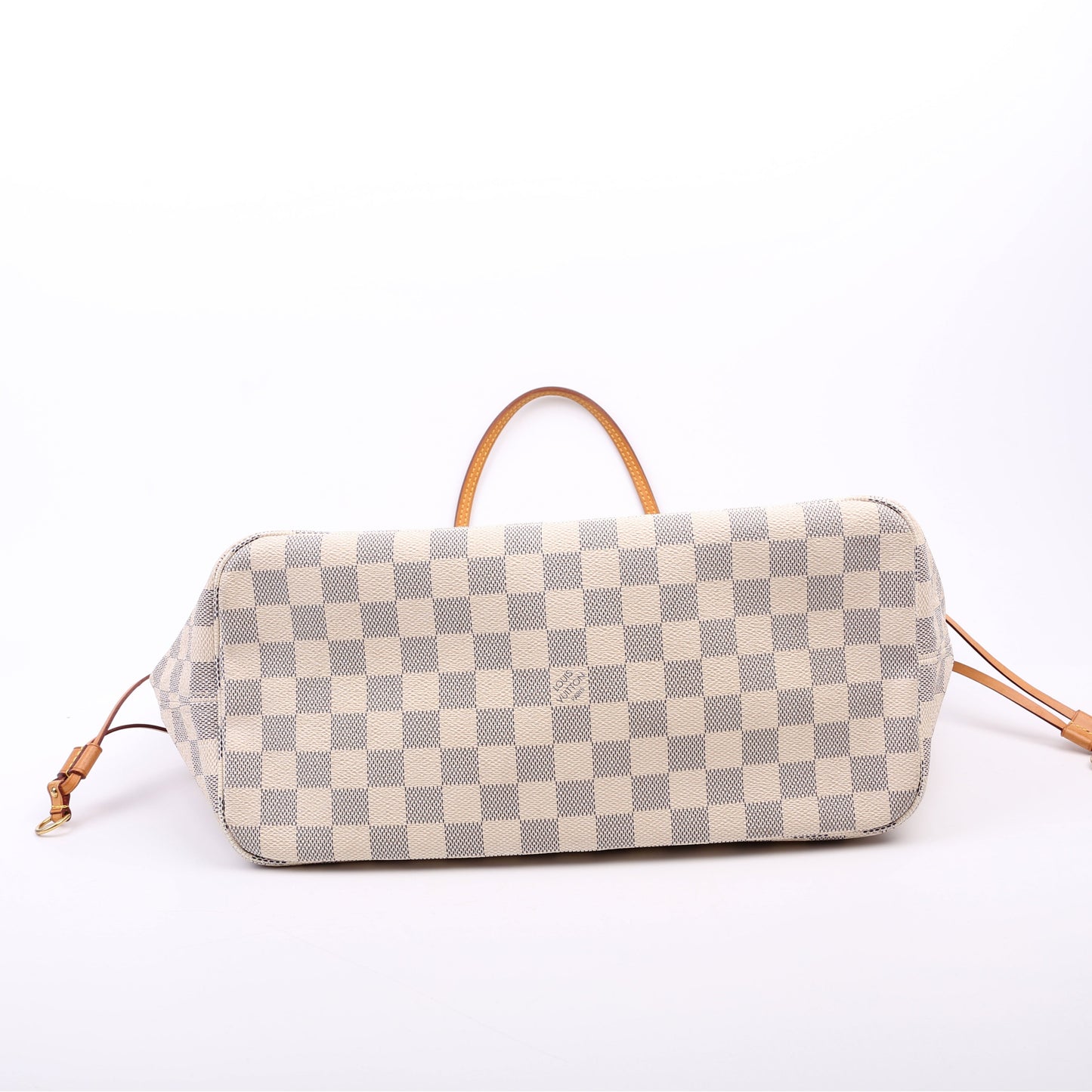 Louis Vuitton Neverfull With Wallet MM Damier Azur
