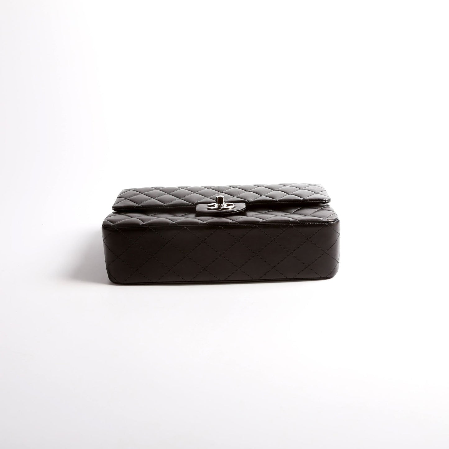 Chanel Classic Flap Medium Lambskin 17-20M Black Bag