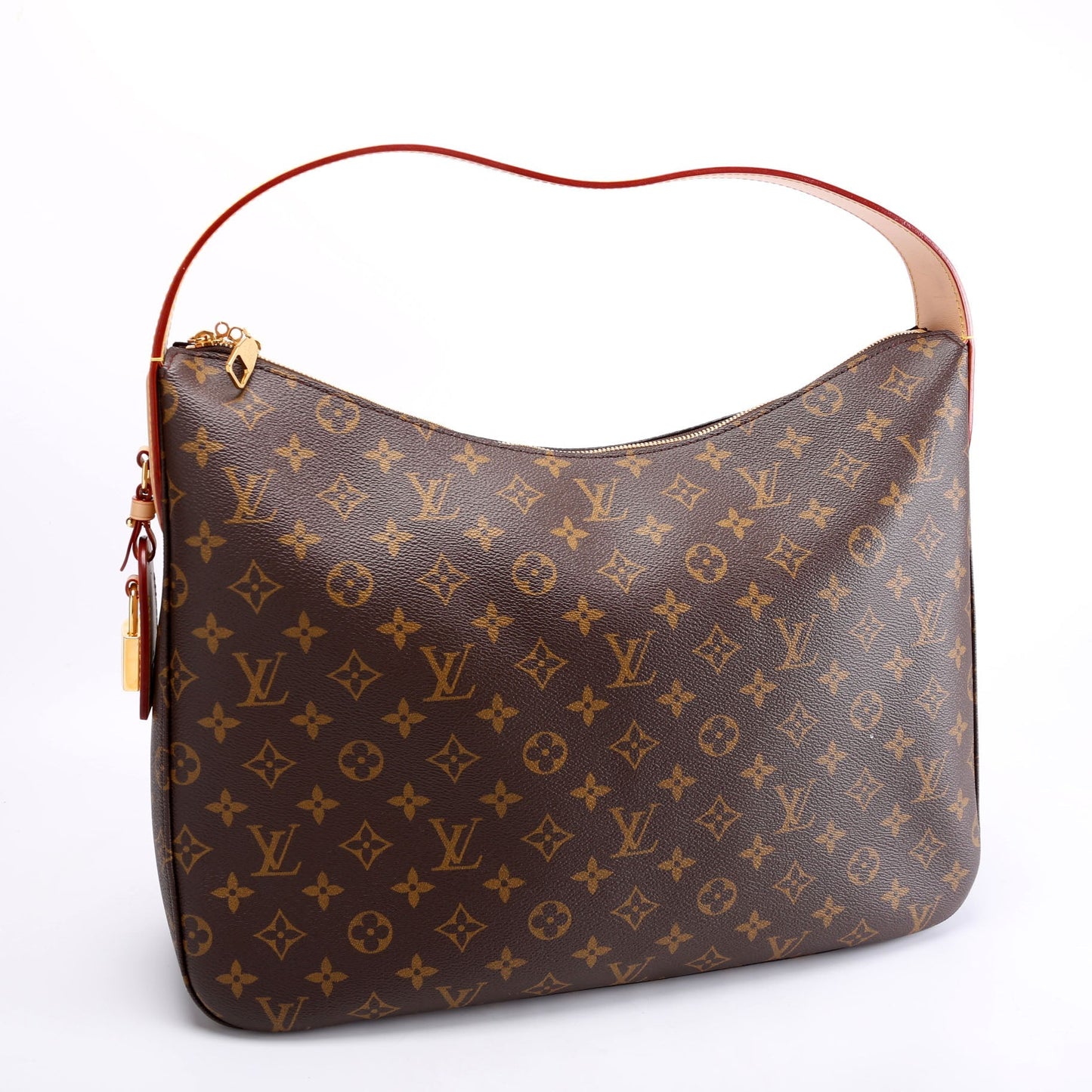Louis Vuitton Slouchy MM Monogram Brown/Red