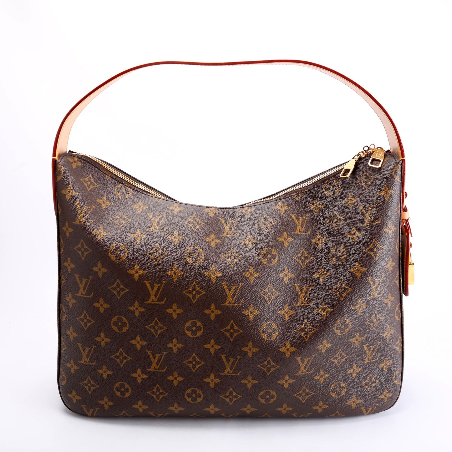 Louis Vuitton Slouchy MM Monogram Brown/Red