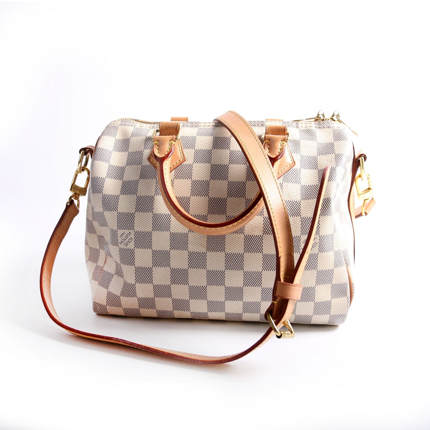 Louis Vuitton Speedy 25 Bandouliere Damier Azur