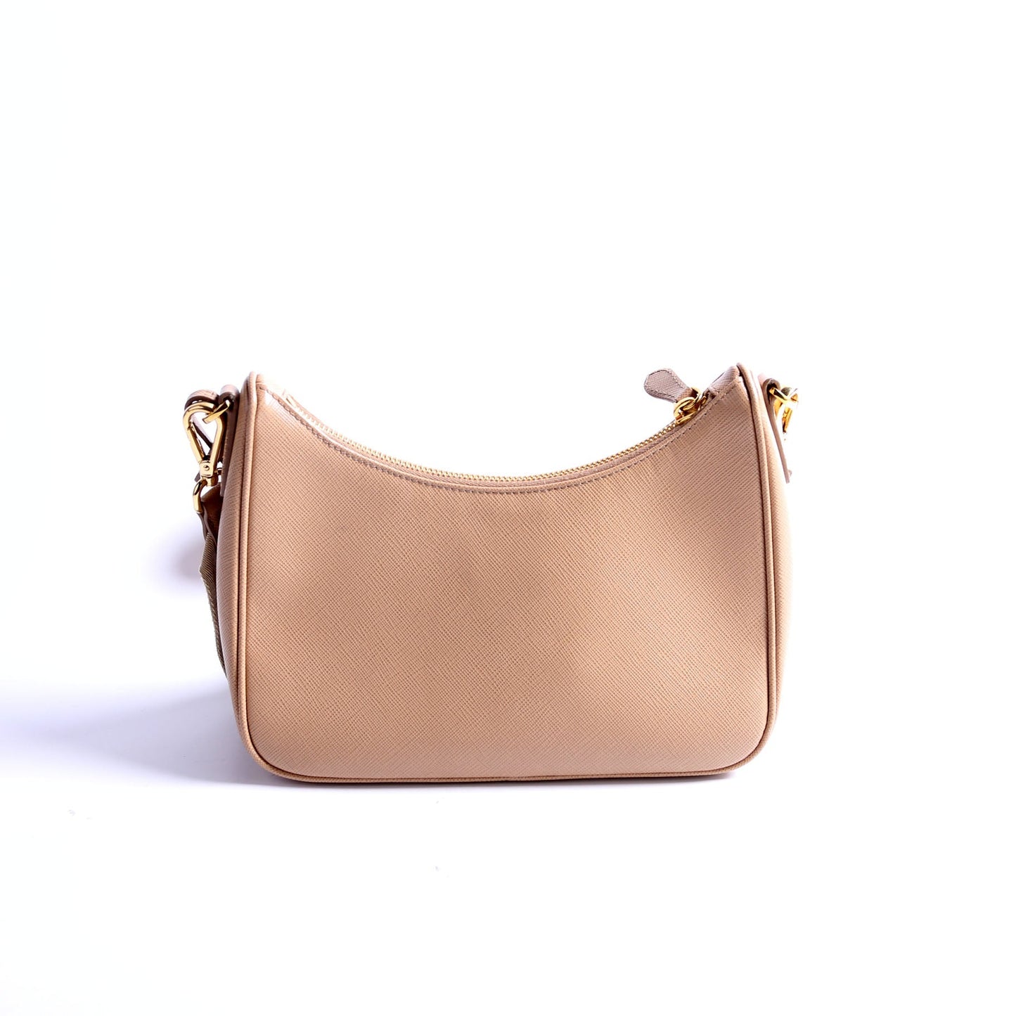 Prada Saffiano Re-Edition 2005 Beige Bag