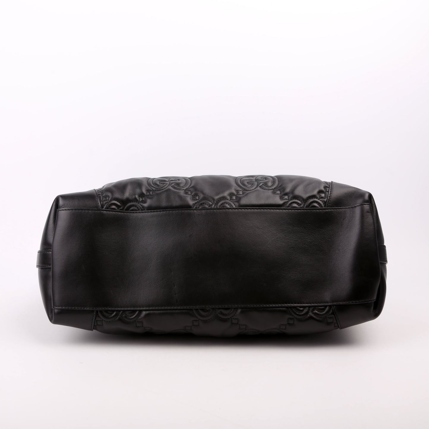 Gucci 631685 GG Matelasse Ophidia Tote Black Bag