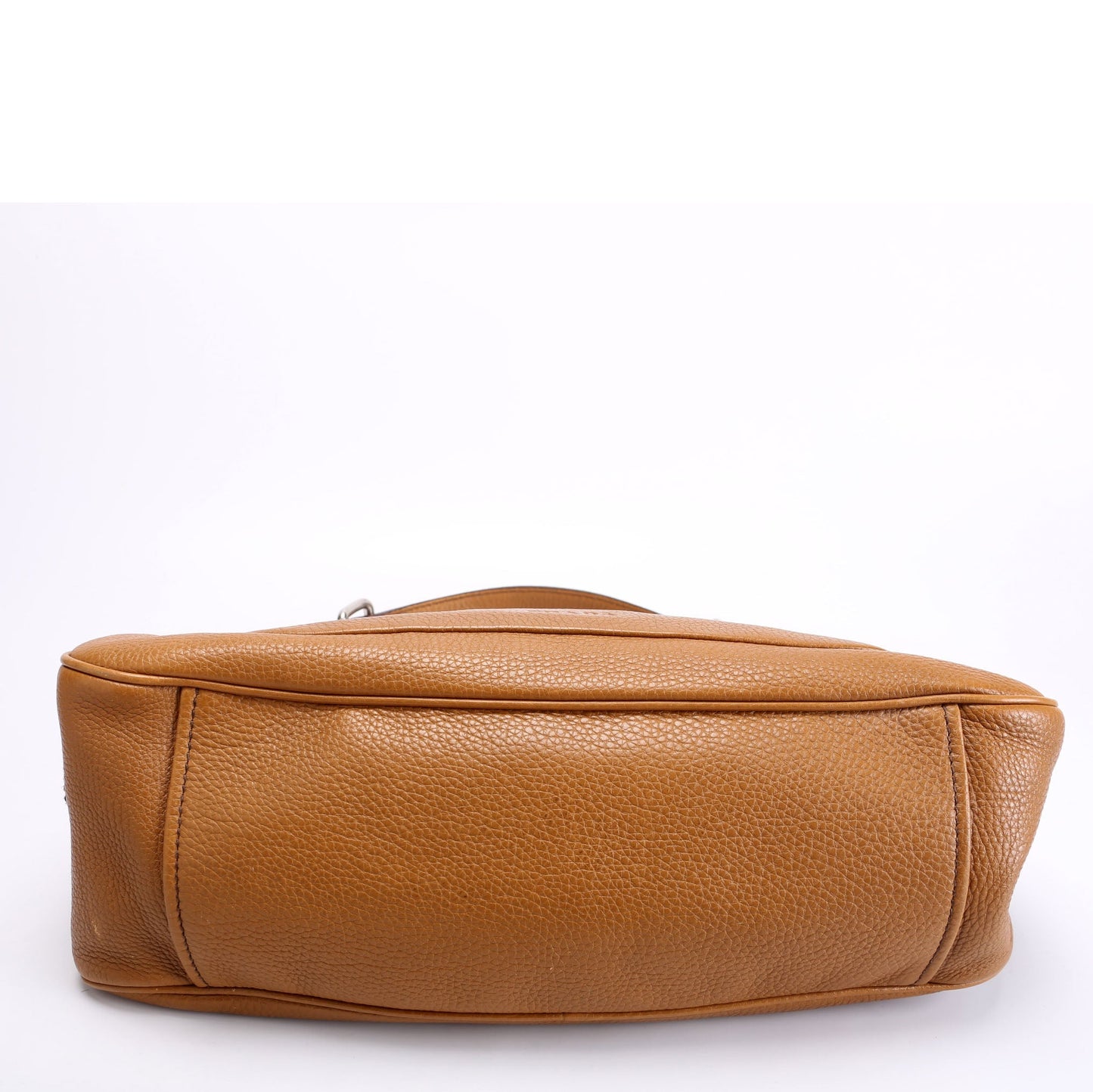Prada Vitello Daino Small Hobo   Brown Bag