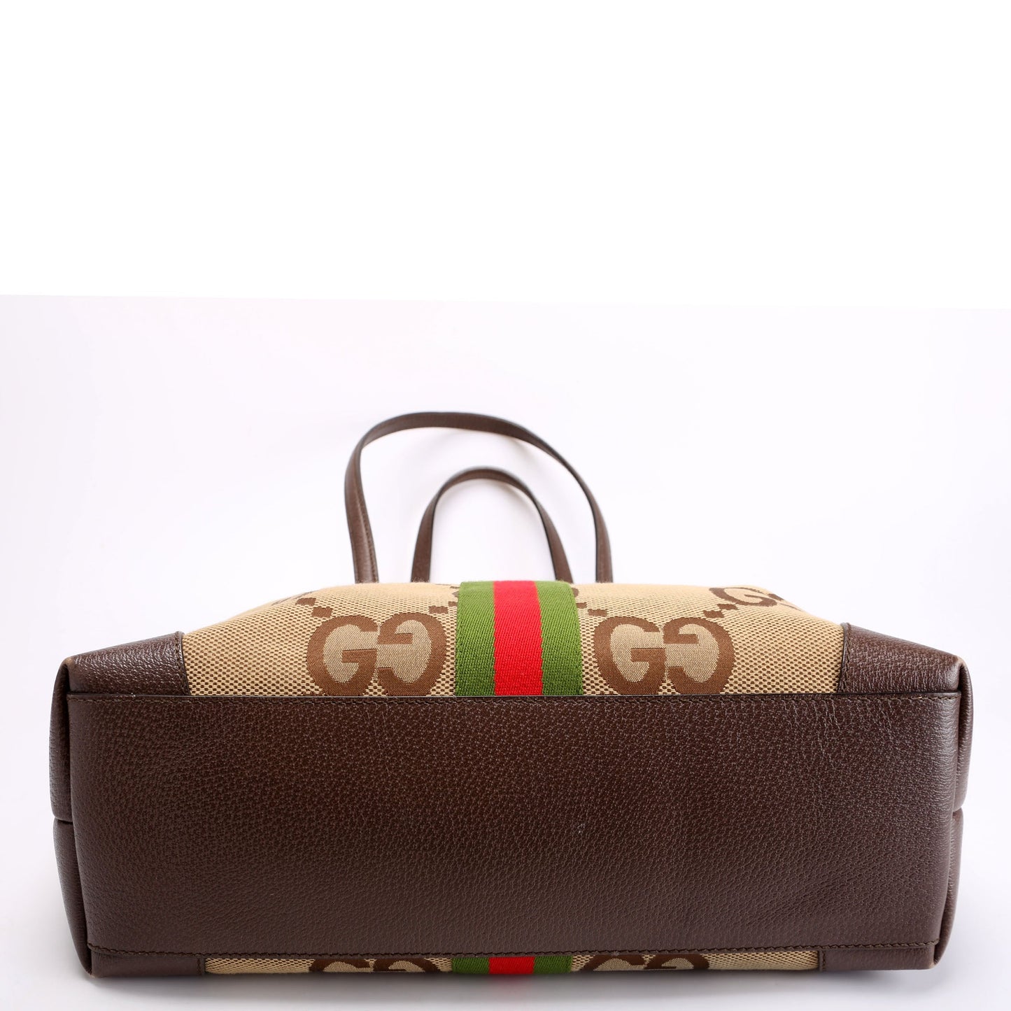 Gucci 631685 Jumbo GG Ophidia Tote Brown Bag
