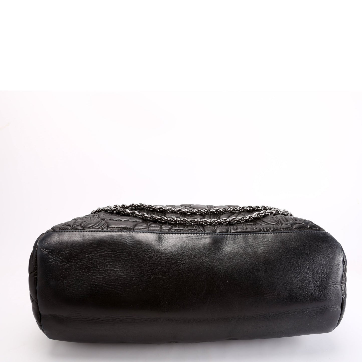 Chanel Paris-Moscow Red Square Kremlin Fold-Over Large Lambskin 12M Black Bag