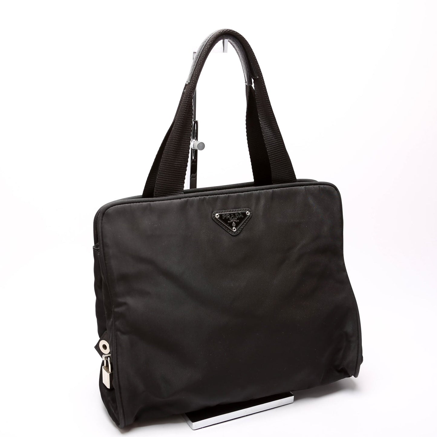 Prada B7799 Tessuto Nylon Note Black Bag