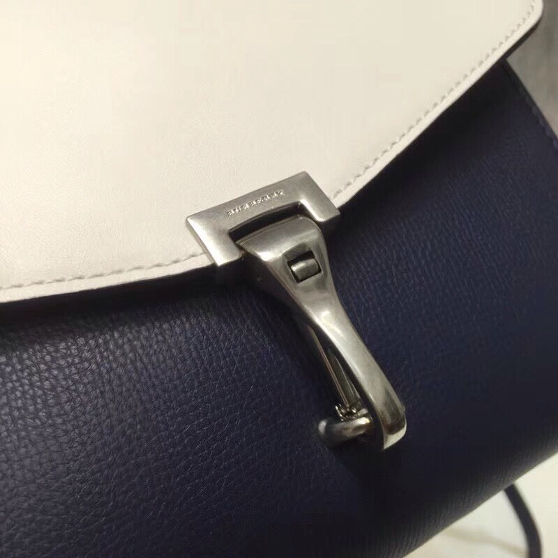 Top Quality Small Macken Colorblock Crossbody Black/White Bag For Women, Bags 9.5in/24cm