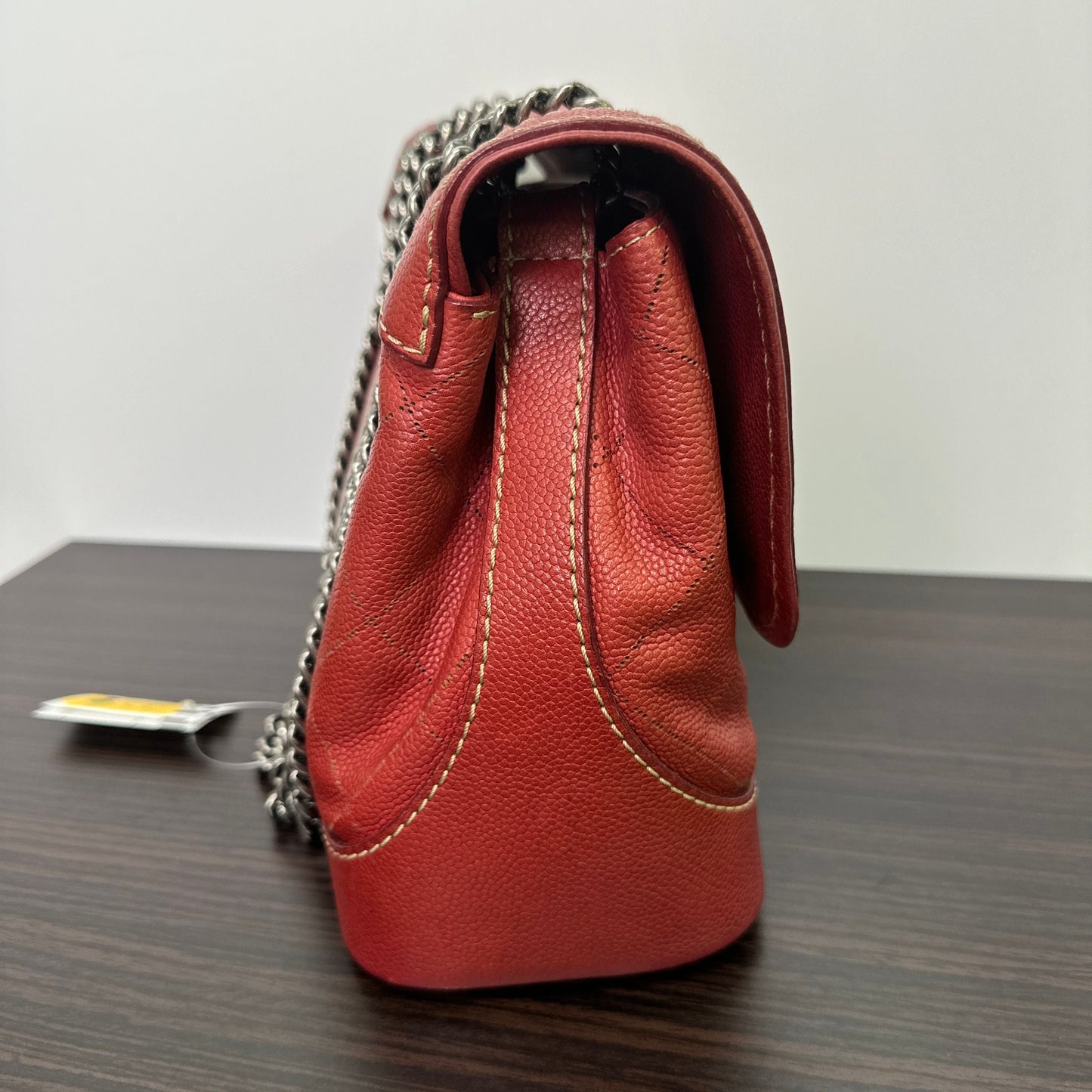 CHANEL Red Leather Shoulder Bags LB125188