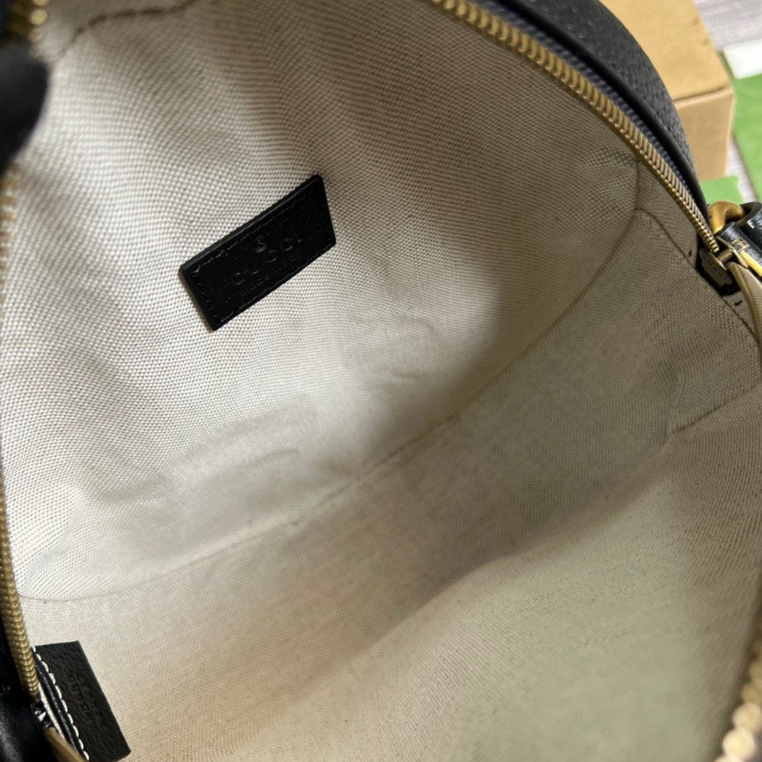 gg x Adidas Ophidia Shoulder Bag Black For Women, Women’s Bags 8in/22cm gg 