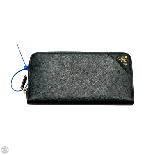 Wallet Luxury Designer By Prada, Size: Large