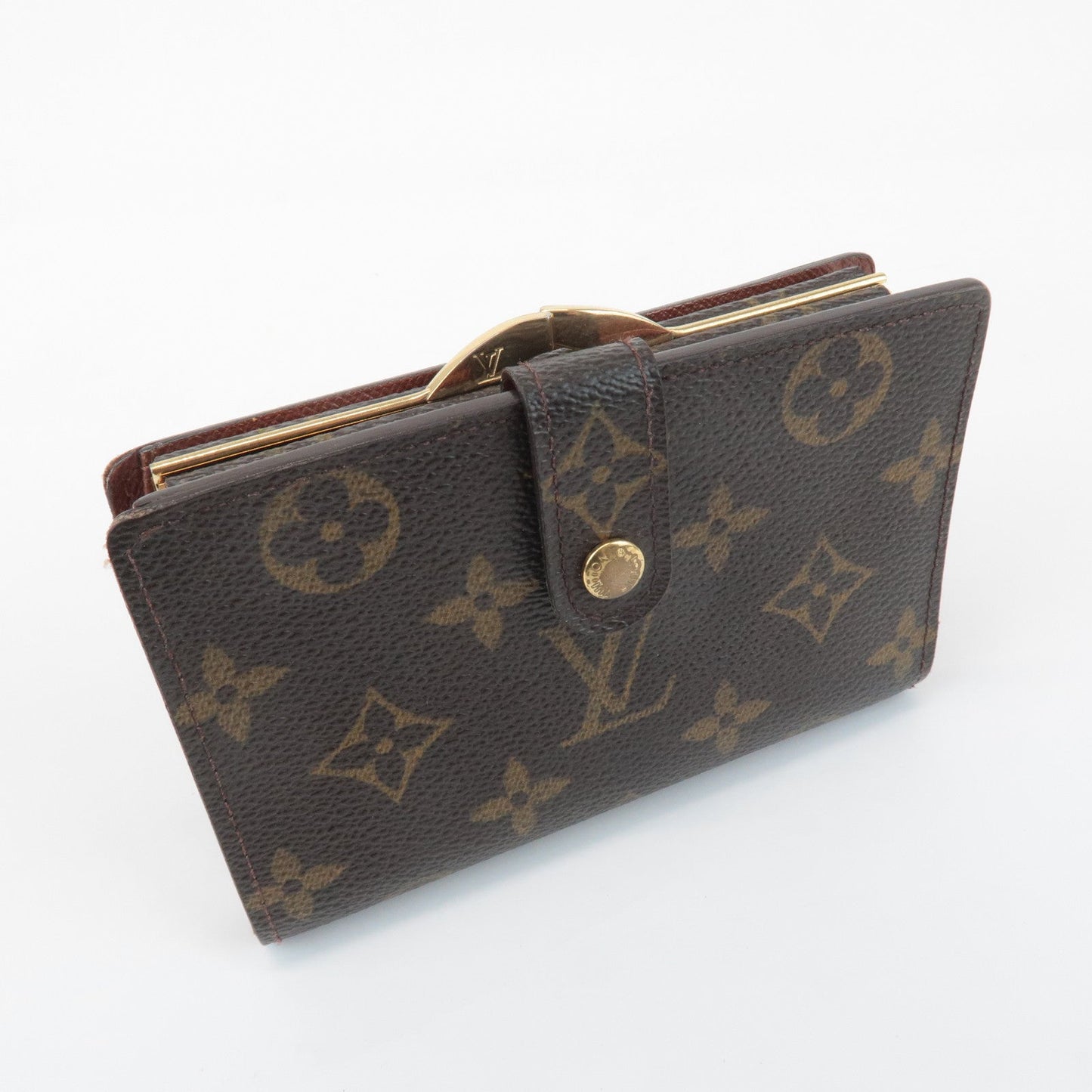 Louis Vuitton Monogram Porte Monnaie Billets Viennois Wallet M61663  d