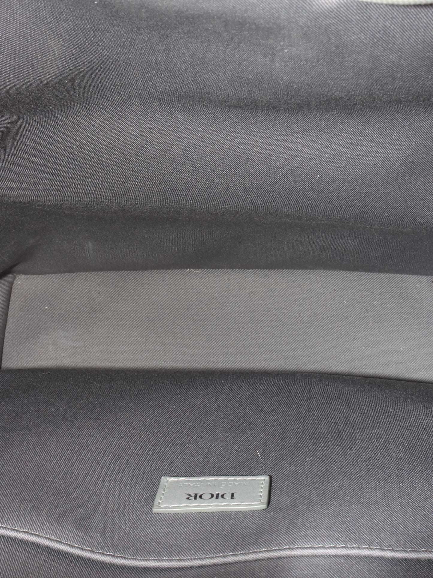 Dior Silver 'Hit The Road' Backpack.
