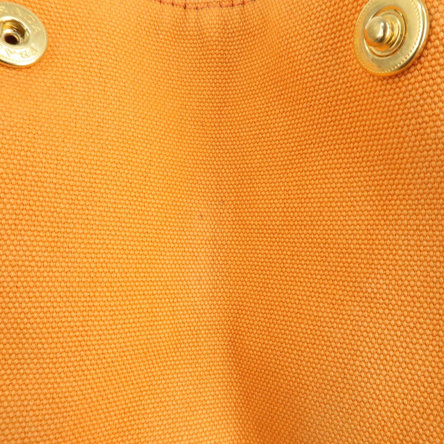 PRADA Canapa Canvas Tote Bag Limited Edition Pink Orange B1877I  d