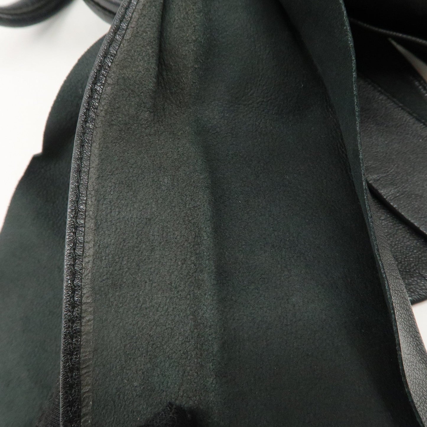 PRADA Leather Ribbon 2Way Bag Hand Bag Shoulder Bag BN1760  d