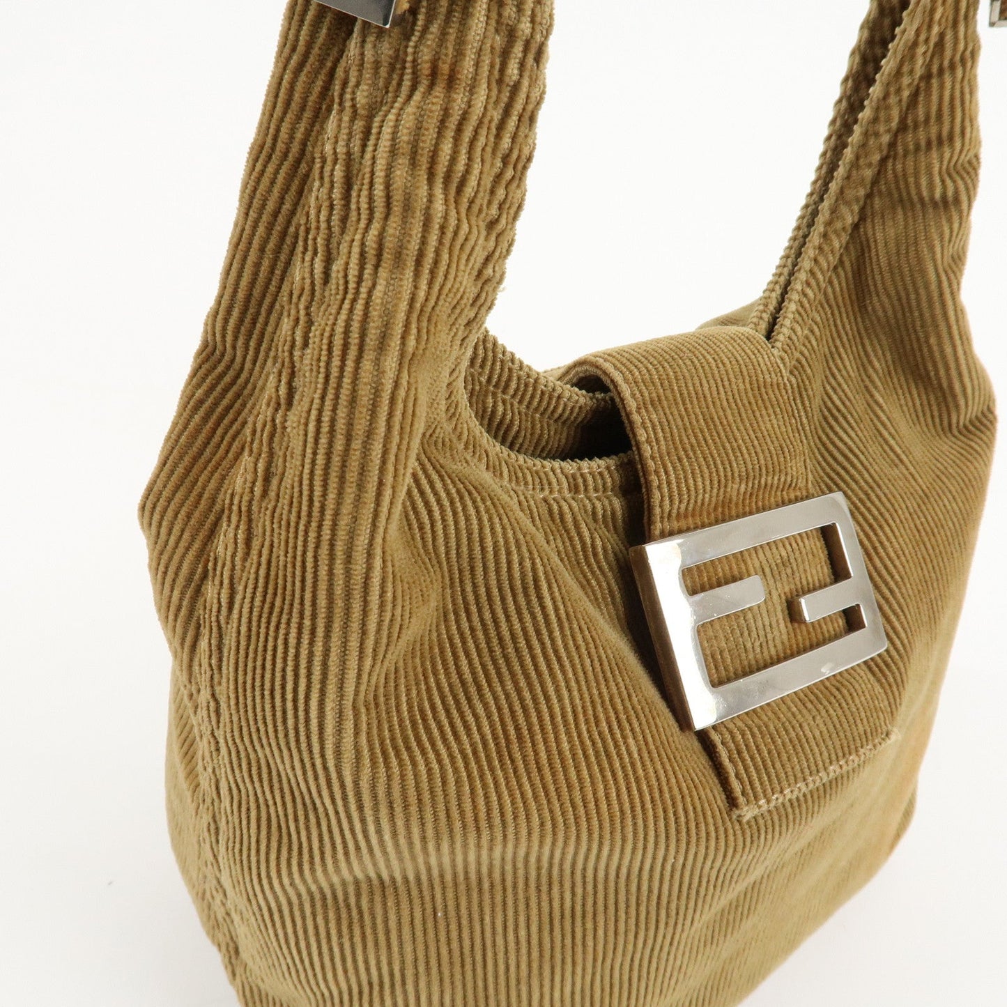 FENDI Corduroy Shoulder Bag 20686  d
